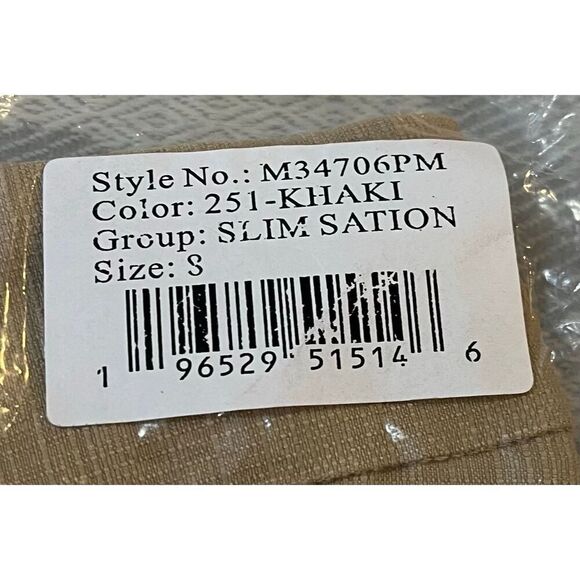 SLIM-SATION Women's Wide Band Ankle Pant Pull-on Pant with Tummy Control - Picture 6 of 7